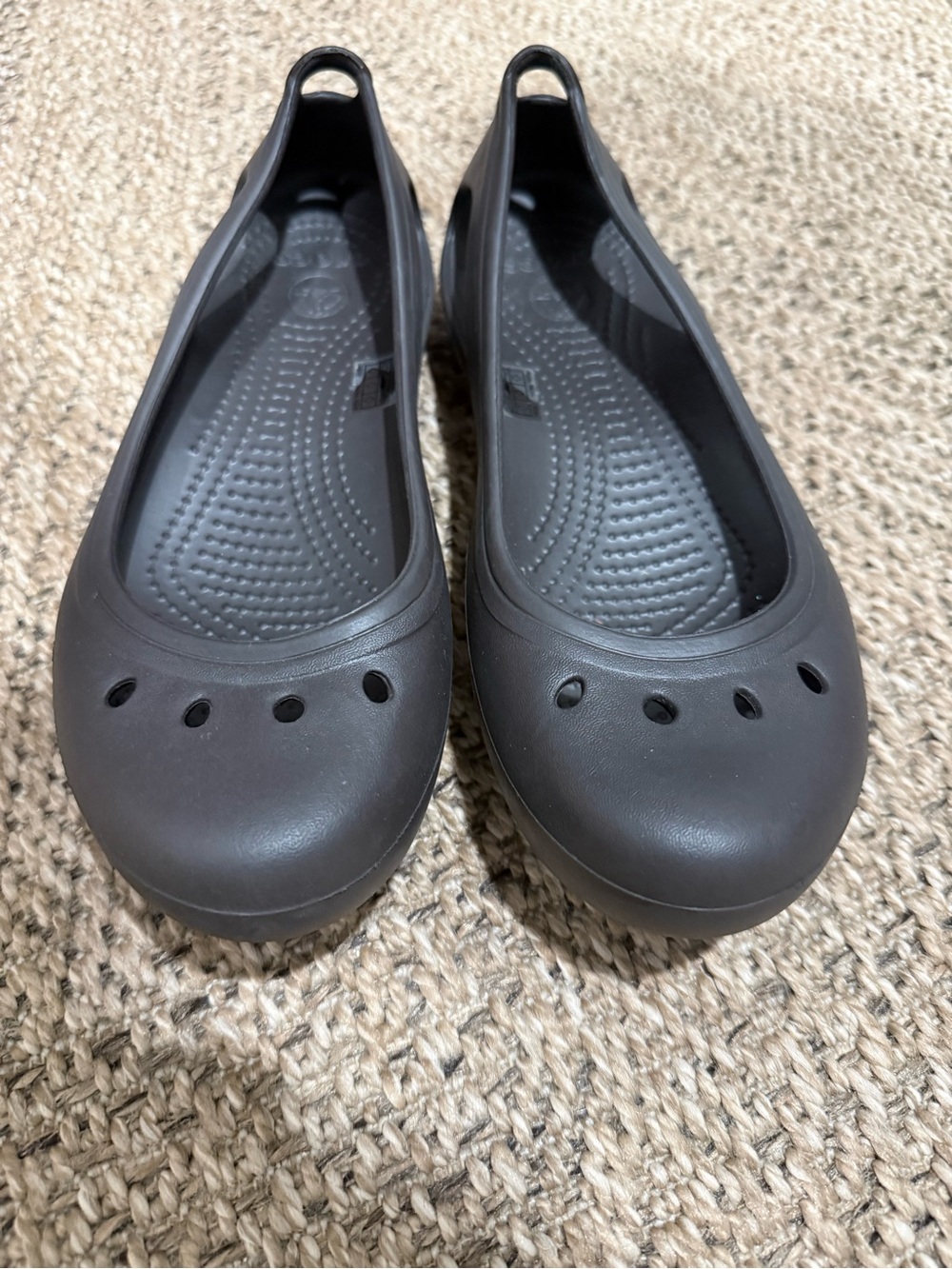NEW Womens Dark Brown Crocs